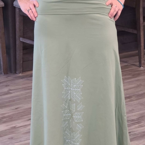 Organic cotton Maxi Skirt - Picture 9 of 12